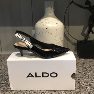 ALDO Mini Heels w/bow 7.5